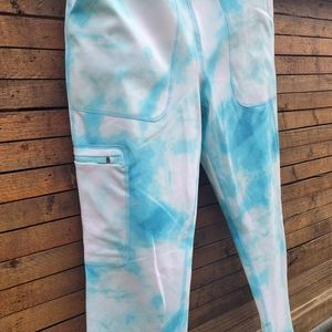 Tie Dye leggings with pockets  from Belk never worn. New without tags. Pockets!!
